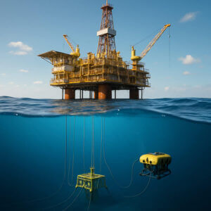 offshore oil and gas rig